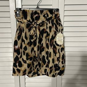 Cheetah print Altard state skirt